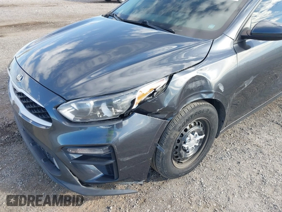 2019 Kia Forte LXS with VIN 3KPF24AD5KE062887, listed as a IAAI auction lot 41627225 with 118,119 mi miles. Bid and sale history available at carsss.com. Image 6.