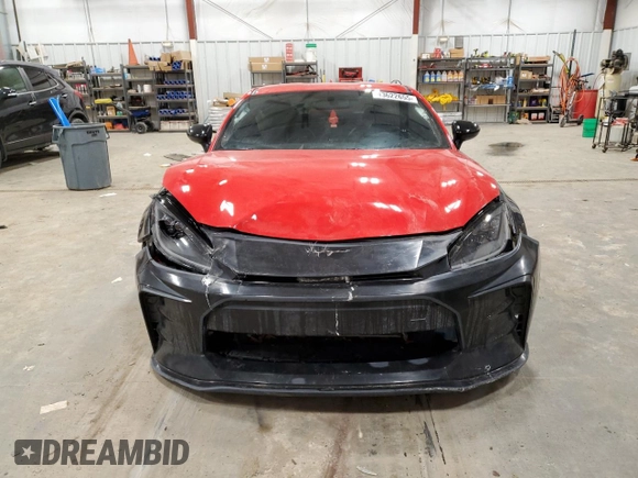 2022 Toyota GR86 Premium with VIN JF1ZNBE19N9753931, listed as a Copart auction lot 43622655 with 33,291 mi miles and Non Repairable. Bid and sale history available at carsss.com. Image 5.