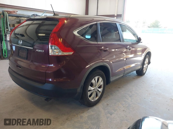 2013 Honda CR-V EX-L with VIN 5J6RM4H70DL042591, listed as a IAAI auction lot 41683411 with 99,577 mi miles. Bid and sale history available at carsss.com. Image 4.