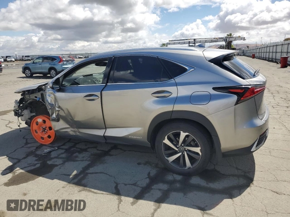 2020 Lexus NX 300h с VIN JTJGJRDZ2L2133907, выставлен на аукционе Copart как лот 56560965 с пробегом 34 924 миль миль и Списание • Salvage title. История ставок и продаж доступна на DreamBid. Изображение 2.