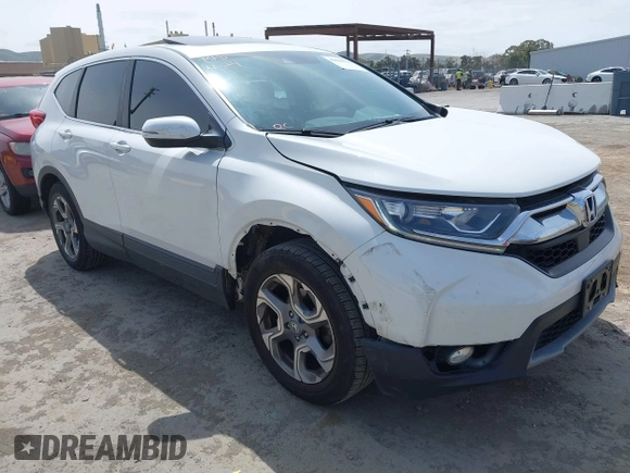 2019 Honda CR-V EX-L with VIN 7FARW1H8XKE030010, listed as a IAAI auction lot 42086790 with 65,663 mi miles. Bid and sale history available at carsss.com. Image 1.