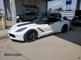 2014 Chevrolet Corvette Z51 2LT with VIN 1G1YK2D72E5111085, listed as a Copart auction lot 59806935 with 91,803 mi miles and Salvage title. Bid and sale history available at DreamBid. Image 1.