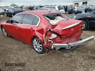 2007 Infiniti G35 G35x with VIN JNKBV61F37M818436, listed as a Copart auction lot 73786244 with 159,132 mi miles and Salvage Title. Bid and sale history available at DreamBid. Image 2.