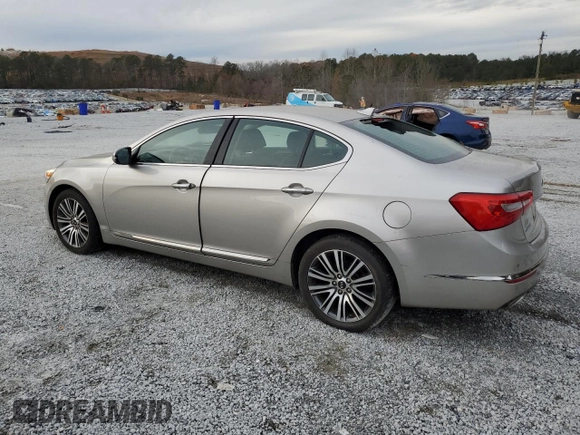 2014 Kia Cadenza Premium with VIN KNALN4D73E5143352, listed as a Copart auction lot 84725614 with 122,878 mi miles and Clean Title. Bid and sale history available at carsss.com. Image 2.