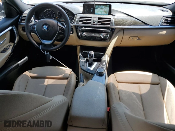 2017 BMW 3 Series 330i with VIN WBA8B9G51HNU50786, listed as a Copart auction lot 54413545 with 57,376 mi miles and Salvage Title. Bid and sale history available at DreamBid. Image 8.