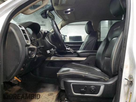 2020 Ram 1500 Laramie with VIN 1C6SRFJM8LN274113, listed as a Copart auction lot 45634455 with 164,629 mi miles and Salvage title. Bid and sale history available at DreamBid. Image 7.