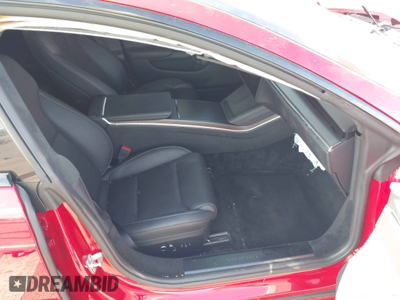 2022 Tesla Model S Plaid with VIN 5YJSA1E61NF460253, listed as a IAAI auction lot 40328727 with Not provided miles and . Bid and sale history available at DreamBid. Image 5.