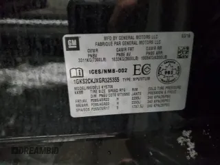 2016 GMC Yukon Denali with VIN 1GKS2CKJXGR325355, listed as a Copart auction lot 88905095 with 127,432 mi miles and Salvage Title. Bid and sale history available at carsss.com. Image 15.