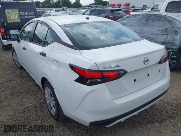 2023 Nissan Versa S with VIN 3N1CN8DVXPL825353, listed as a IAAI auction lot 42623002 with 73,165 mi miles and . Bid and sale history available at DreamBid. Image 3.