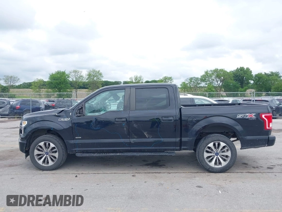 2017 Ford F-150 XL with VIN 1FTEW1EP1HFA58630, listed as a IAAI auction lot 42526747 with 182,514 mi miles and . Bid and sale history available at DreamBid. Image 15.