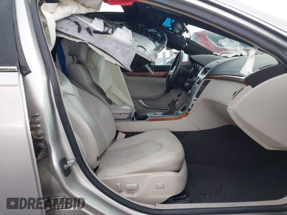 2008 Cadillac CTS RWD w/1SB with VIN 1G6DV57V080180774, listed as a IAAI auction lot 41754403 with 122,466 mi miles. Bid and sale history available at carsss.com. Image 5.