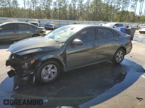 2025 Hyundai Elantra SE with VIN KMHLL4DG5SU860163, listed as a Copart auction lot 49265235 with 859 mi miles and Salvage title. Bid and sale history available at DreamBid. Image 1.