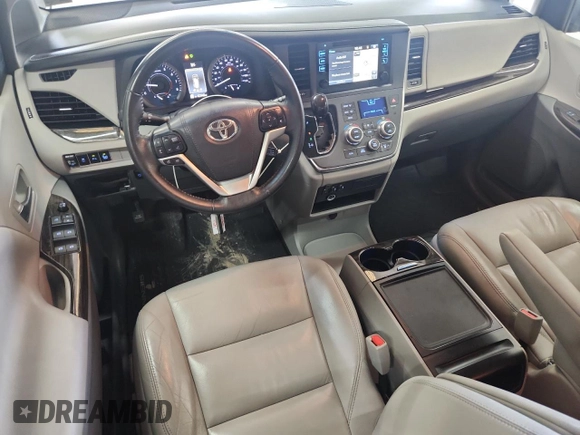 2017 Toyota Sienna XLE Auto Access Seat with VIN 5TDYZ3DC3HS851961, listed as a Copart auction lot 62155305 with 121,143 mi miles and Salvage title. Bid and sale history available at DreamBid. Image 8.