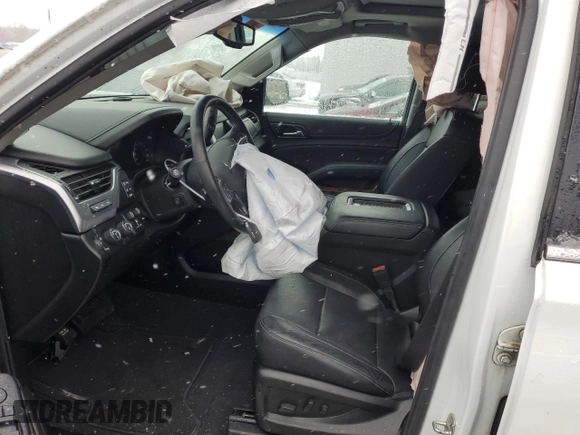 2019 Chevrolet Suburban Premier with VIN 1GNSKJKC8KR386432, listed as a Copart auction lot 46705655 with 79,814 mi miles and Salvage Title. Bid and sale history available at DreamBid. Image 7.