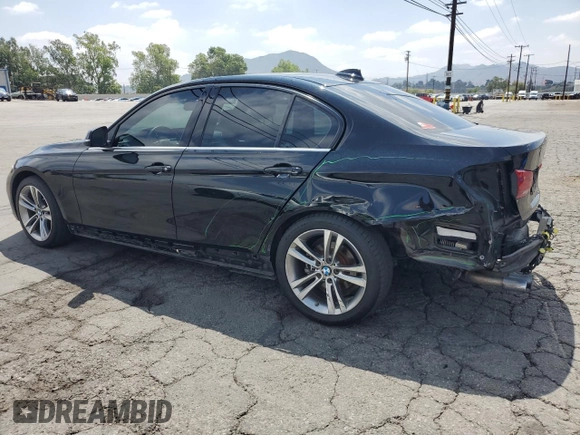 2017 BMW 3 Series 330i with VIN WBA8B9G31HNU53279, listed as a Copart auction lot 54943075 with 121,339 mi miles and Salvage Title. Bid and sale history available at carsss.com. Image 2.