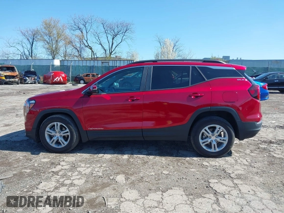 2023 GMC Terrain SLE with VIN 3GKALMEG0PL177061, listed as a IAAI auction lot 41936670 with 18,507 mi miles and . Bid and sale history available at carsss.com. Image 13.