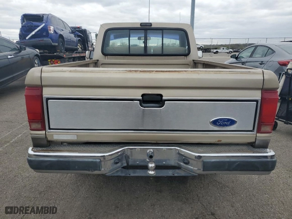 1990 Ford Ranger XLT with VIN 1FTCR10X7LUB23989, listed as a Copart auction lot 53132845 with 33,387 mi miles and Salvage Title. Bid and sale history available at carsss.com. Image 6.