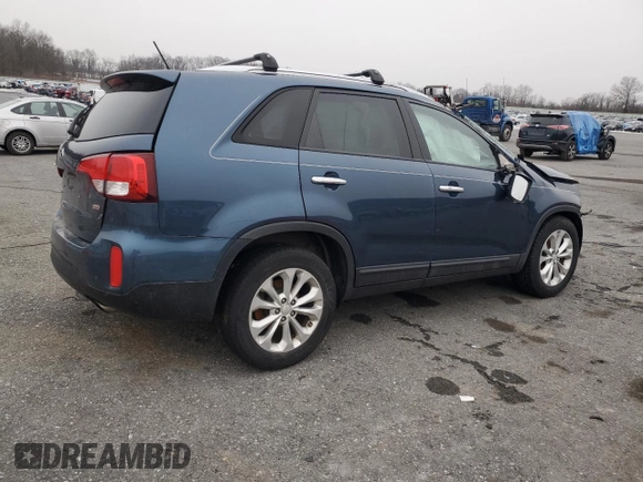 2015 Kia Sorento EX with VIN 5XYKU4A79FG595210, listed as a Copart auction lot 44618005 with 0 mi miles and Salvage Title. Bid and sale history available at carsss.com. Image 3.