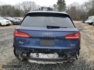 2018 Audi Q5 Premium Plus with VIN WA1BNAFY6J2209949, listed as a Copart auction lot 49224405 with 47,690 mi miles and Salvage Title. Bid and sale history available at carsss.com. Image 6.