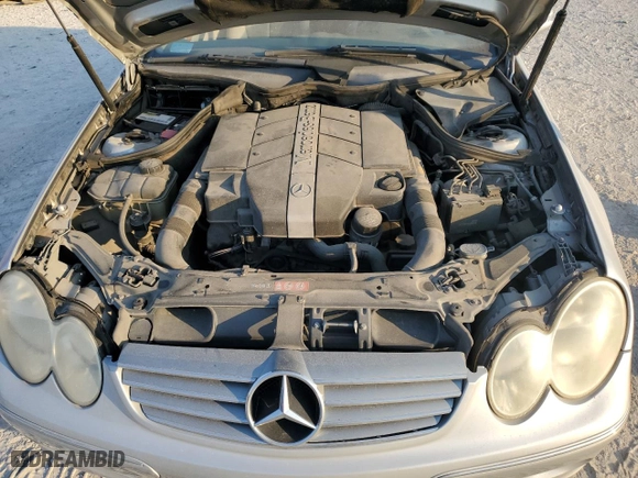 2005 Mercedes-Benz CLK-Class 3.2L with VIN WDBTK65G15T047512, listed as a Copart auction lot 75452814 with 131,655 mi miles and Clean Title. Bid and sale history available at carsss.com. Image 11.