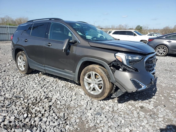 2019 GMC Terrain SLE with VIN 3GKALMEV0KL298454, listed as a Copart auction lot 49035595 with 72,787 mi miles and Salvage Title. Bid and sale history available at carsss.com. Image 4.