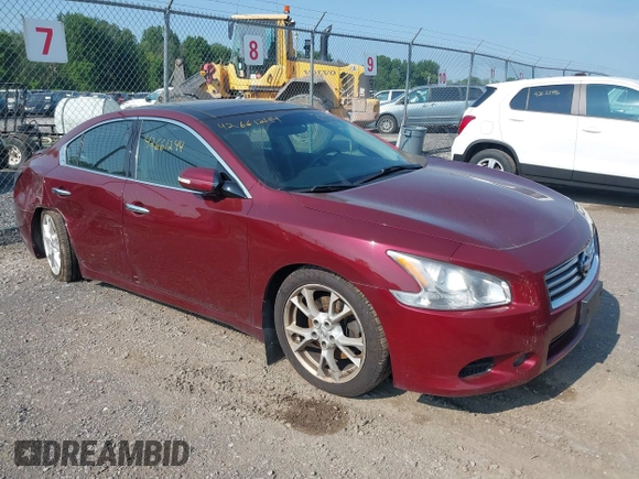 2013 Nissan Maxima S with VIN 1N4AA5AP6DC834584, listed as a IAAI auction lot 42661244 with 97,849 mi miles and . Bid and sale history available at DreamBid. Image 1.