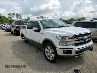 2019 Ford F-150 XL with VIN 1FTEW1E51KFD33077, listed as a Copart auction lot 53943415 with 74,754 mi miles and Salvage title. Bid and sale history available at DreamBid. Image 13.