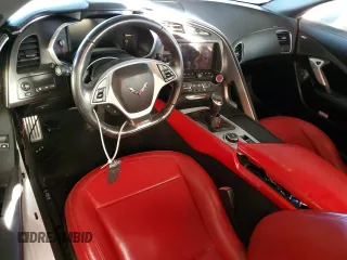 2017 Chevrolet Corvette Z06 1LZ with VIN 1G1YP2D64H5601413, listed as a Copart auction lot 83412254 with 0 mi miles and Clean Title. Bid and sale history available at carsss.com. Image 8.