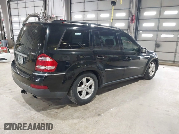 2007 Mercedes-Benz GL 450 with VIN 4JGBF71E57A109564, listed as a IAAI auction lot 42044634 with 177,844 mi miles and . Bid and sale history available at DreamBid. Image 4.