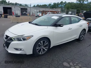 2016 Nissan Maxima Platinum with VIN 1N4AA6AP9GC403960, listed as a IAAI auction lot 42781654 with 19,699 mi miles and . Bid and sale history available at DreamBid. Image 2.
