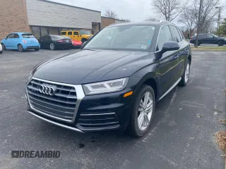 2018 Audi Q5 Premium Plus with VIN WA1BNAFY8J2224078, listed as a Copart auction lot 53841865 with 39,425 mi miles and Salvage Title. Bid and sale history available at carsss.com. Image 2.