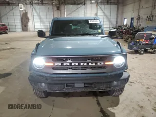 2023 Ford Bronco with VIN 1FMDE5AH2PLC08096, listed as a Copart auction lot 41843445 with 12,031 mi miles and Salvage Title. Bid and sale history available at DreamBid. Image 5.