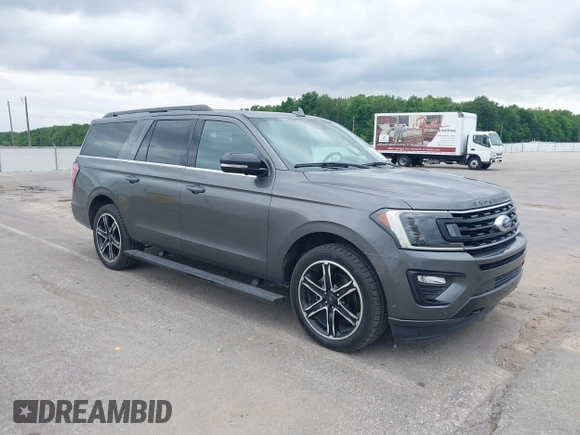 2019 Ford Expedition Max Limited with VIN 1FMJK2AT5KEA03755, listed as a IAAI auction lot 42329445 with 138,961 mi miles and . Bid and sale history available at DreamBid. Image 1.
