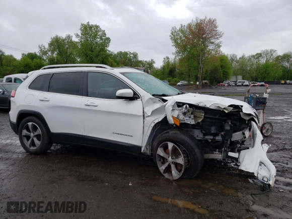 2019 Jeep Cherokee Limited z VIN 1C4PJMDX4KD336966, wystawiony jako Copart lot #55577615 z przebiegiem 83 815 mil mil oraz Szkoda całkowita • Salvage title. Historia ofert i sprzedaży dostępna na DreamBid. Obrazek 4.