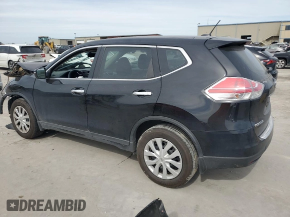 2015 Nissan Rogue S with VIN KNMAT2MT1FP565580, listed as a Copart auction lot 48970395 with 89,263 mi miles and Salvage Title. Bid and sale history available at carsss.com. Image 2.