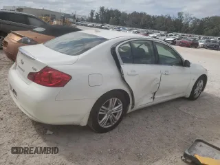 2015 Infiniti Q40 with VIN JN1CV6AP2FM501585, listed as a Copart auction lot 78748614 with 132,915 mi miles and Non Repairable. Bid and sale history available at carsss.com. Image 3.