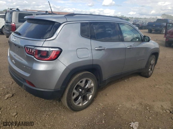 2020 Jeep Compass Limited with VIN 3C4NJCCB7LT158389, listed as a Copart auction lot 69831564 with NaN miles and Salvage Title. Bid and sale history available at carsss.com. Image 3.
