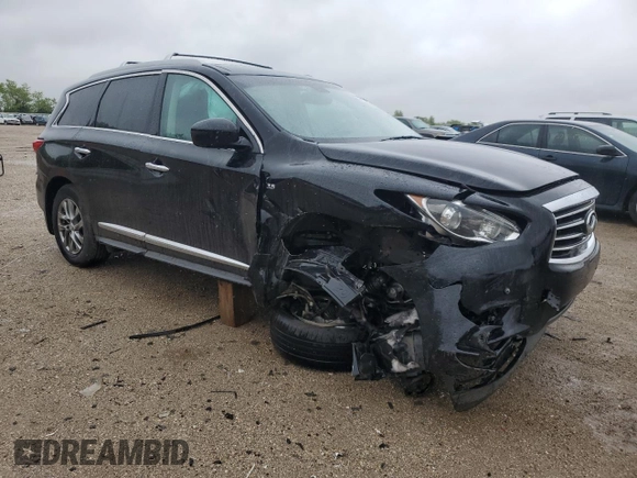 2015 Infiniti QX60 z VIN 5N1AL0MM8FC543009, wystawiony jako Copart lot #57720315 z przebiegiem 95 614 mil mil oraz Szkoda całkowita • Salvage title. Historia ofert i sprzedaży dostępna na DreamBid. Obrazek 4.