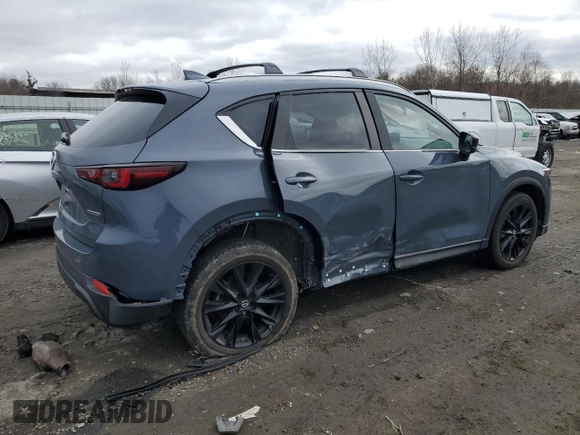 2023 Mazda CX-5 2.5 S Carbon Edition with VIN JM3KFBCM7P0187725, listed as a Copart auction lot 46267835 with 32,346 mi miles and Salvage Title. Bid and sale history available at carsss.com. Image 3.