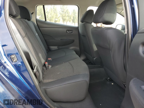 2016 Nissan LEAF S with VIN 1N4AZ0CP2GC306442, listed as a Copart auction lot 58014843 with 25,340 mi miles. Bid and sale history available at carsss.com. Image 10.