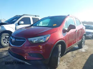 2021 Buick Encore Preferred with VIN KL4CJESB4MB353416, listed as a IAAI auction lot 41867701 with 21,176 mi miles and . Bid and sale history available at carsss.com. Image 2.