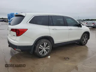 2017 Honda Pilot EX with VIN 5FNYF6H37HB042259, listed as a Copart auction lot 55798125 with 237,637 mi miles and Clean Title. Bid and sale history available at DreamBid. Image 3.
