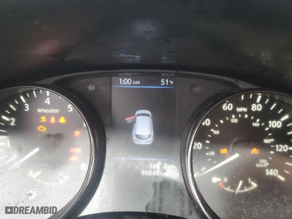 2020 Nissan Rogue Sport SL with VIN JN1BJ1CVXLW266827, listed as a Copart auction lot 43175725 with 96,845 mi miles and Salvage Title. Bid and sale history available at carsss.com. Image 9.