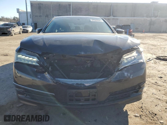 2016 Acura TLX V6 with VIN 19UUB2F31GA000555, listed as a Copart auction lot 47520585 with 152,926 mi miles and Salvage Title. Bid and sale history available at carsss.com. Image 5.