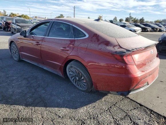 2023 Hyundai Sonata Hybrid Limited with VIN KMHL54JJ0PA078890, listed as a Copart auction lot 88066685 with 9,711 mi miles and Salvage Title. Bid and sale history available at carsss.com. Image 2.