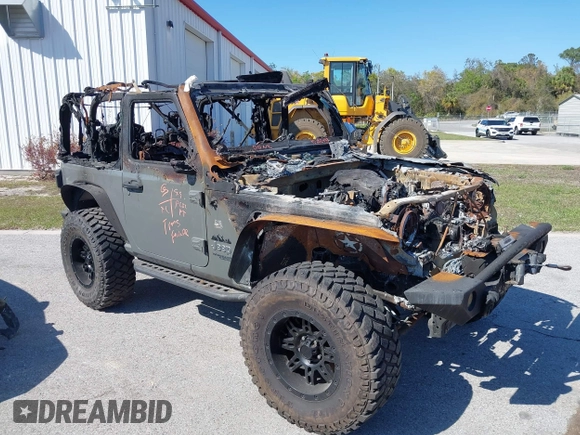 2020 Jeep Wrangler Sport S with VIN 1C4GJXAG6LW189187, listed as a IAAI auction lot 40280437 with Not provided miles and . Bid and sale history available at DreamBid. Image 1.