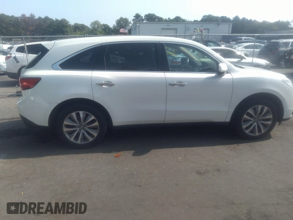 2015 Acura MDX Technology with VIN 5FRYD4H45FB005838, listed as a IAAI auction lot 37143453 with 100,034 mi miles and . Bid and sale history available at DreamBid. Image 13.