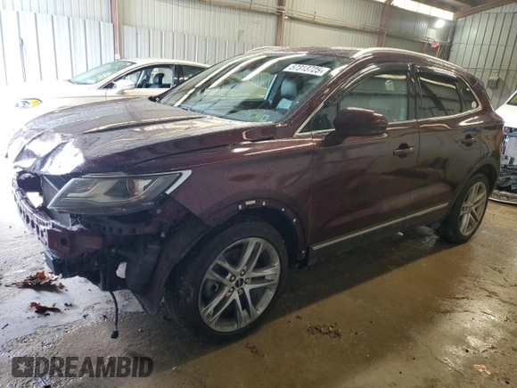 2016 Lincoln MKC Reserve with VIN 5LMCJ3D96GUJ00488, listed as a Copart auction lot 57313725 with 81,827 mi miles and Salvage title. Bid and sale history available at DreamBid. Image 1.