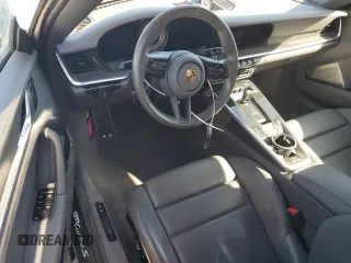 2021 Porsche 911 Turbo S with VIN WP0CD2A95MS263671, listed as a Copart auction lot 49399805 with 0 mi miles and Salvage Title. Bid and sale history available at carsss.com. Image 8.