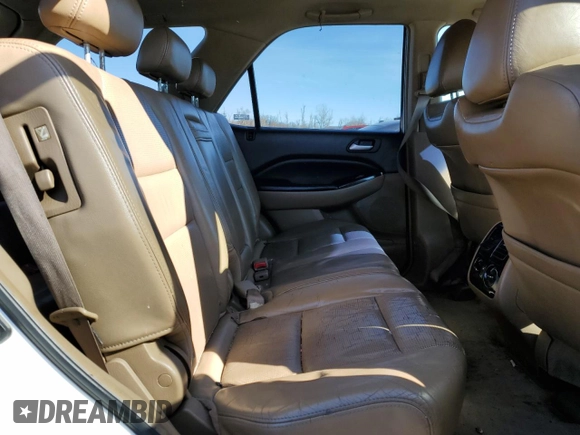 2006 Acura MDX Touring with VIN 2HNYD18656H548077, listed as a Copart auction lot 47431605 with 0 mi miles and Salvage Title. Bid and sale history available at carsss.com. Image 11.